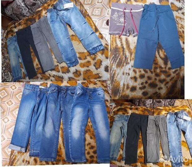 Джинсы,штаны,шорты на 1,5-7лет