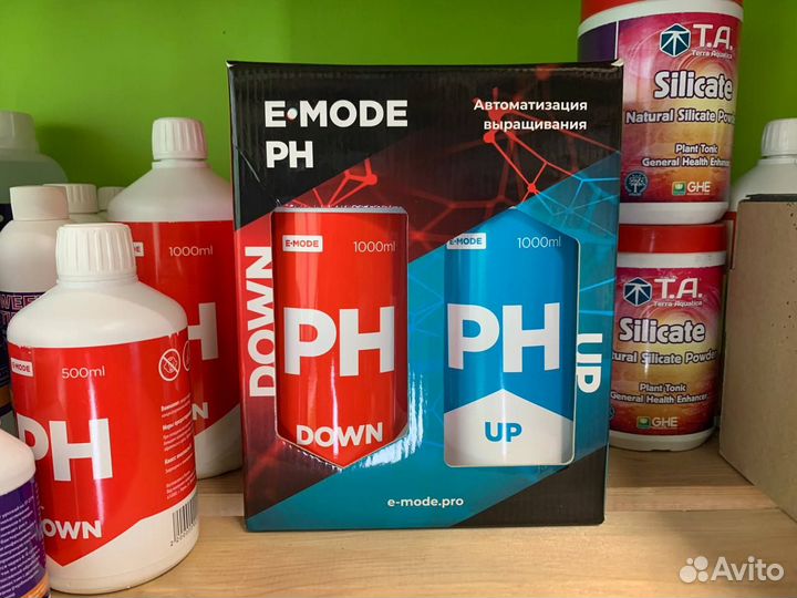 E-mode set pH+/pH- комплект рН-регуляторов 1 л