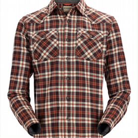 Simms Santee Flannel р.М,XL рыболовная рубашка