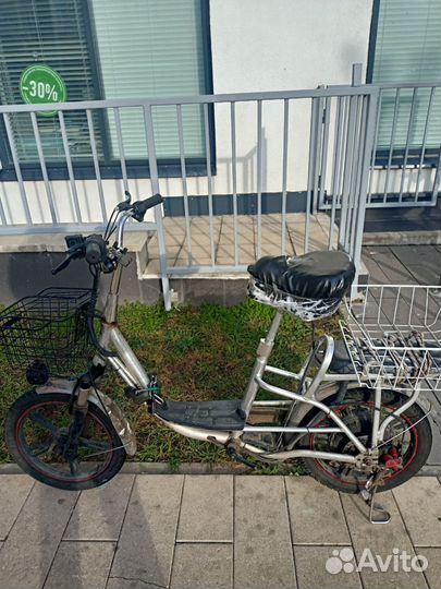 Электровелосипед бу Virus max +