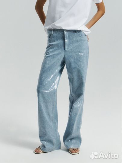 Брюки с пайетками Lime