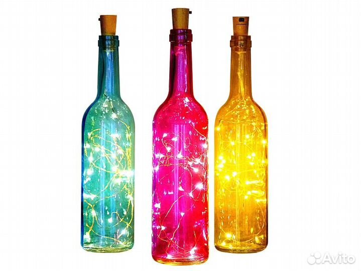 Подсветка в бутылку / Светильник-пробка