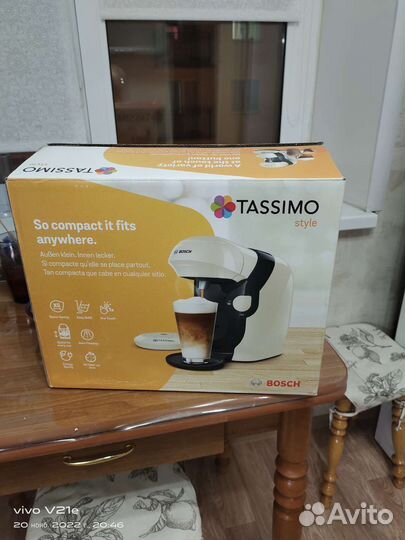 Капсульная кофемашина bosch tassimo