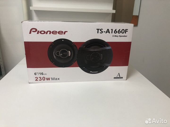 Динамики pioneer 16см новые