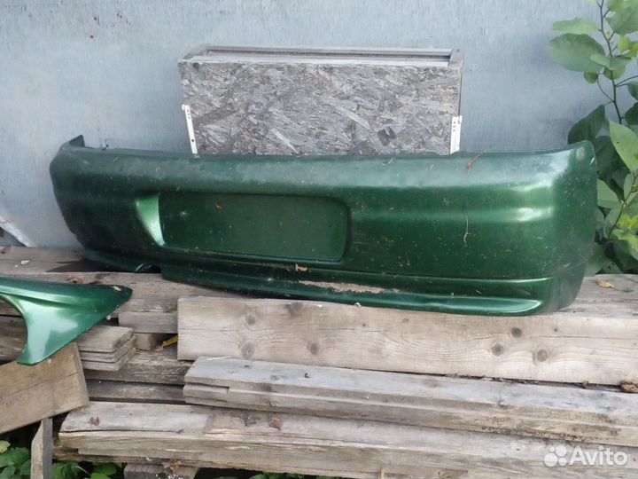 Задний бампер ваз 2112