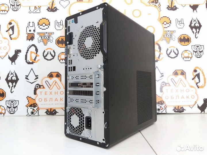 PC - Intel Core I3-10100F/SSD 240Gb/GTX1050TI 4Gb
