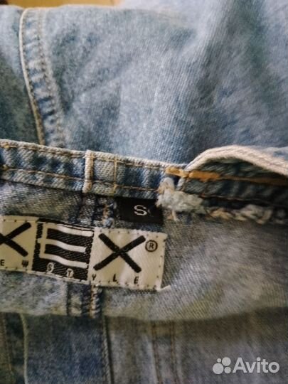 Джинсовый сарафан для девочки