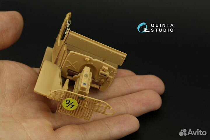 Quinta St. GMC Cckw 352, 3D интерьер, 1/35