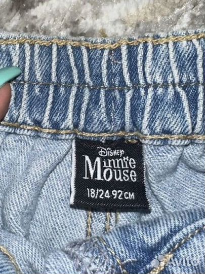 Шорты джинсовые для девочки 92