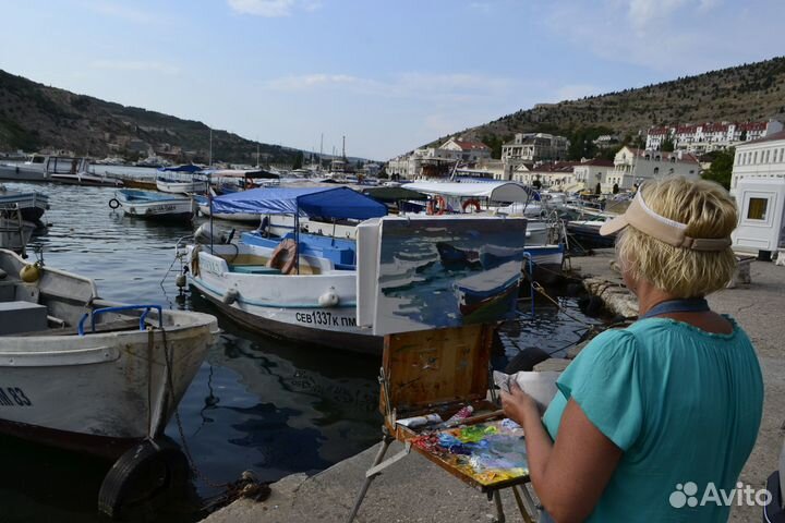 Две панорамные картины, кисти Анны Давыдченко