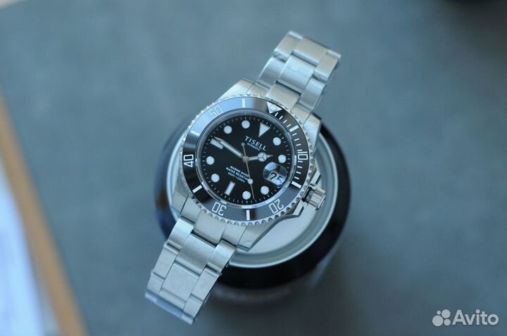 Tisell Submariner Date, 40 мм, новые