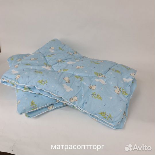 Одеяло холлофайбер Детское 110*140 мягкое