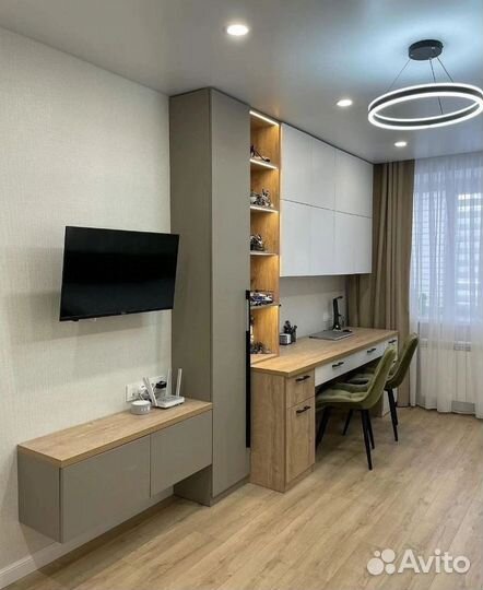 Рабочая зона на заказ Д270 Эггер Дуб Бардолино сер