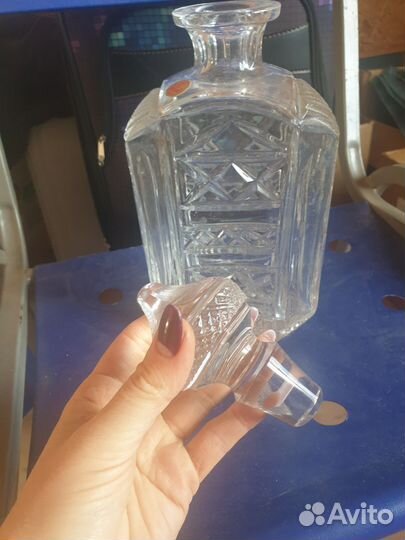 Графин хрустальный СССР новый