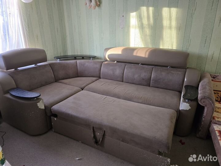 Угловой диван бу