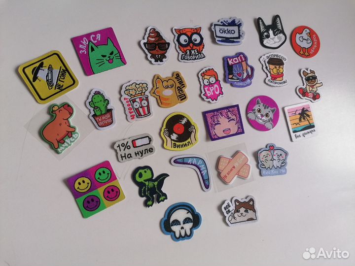Стикерсы 2 магнит все 27шт разные коллекция