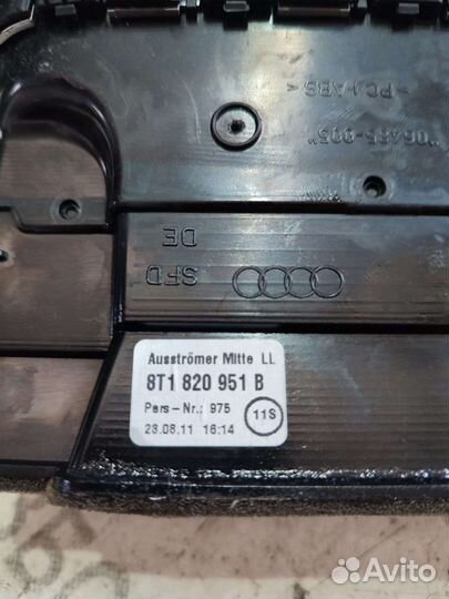 Дефлектор воздуховода центральный Audi A4 B8