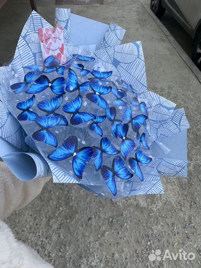 Букет из бабочек