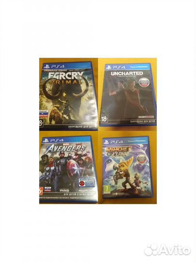 Игры для приставок ps4