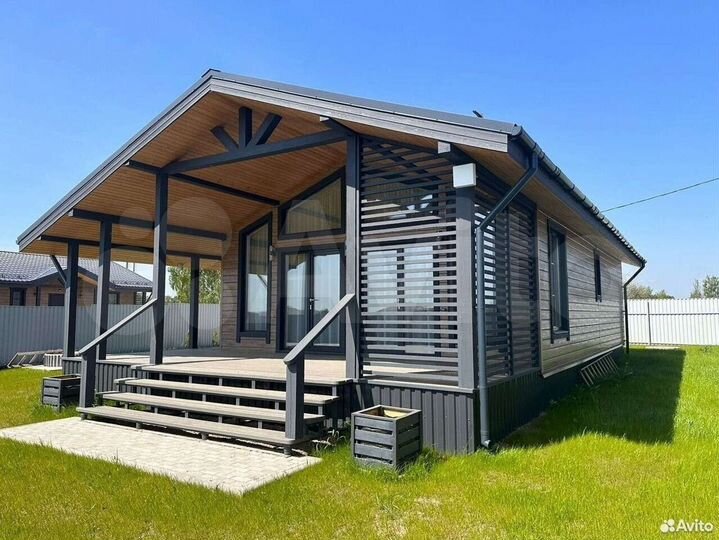 Дом 105 м² на участке 7,3 сот.