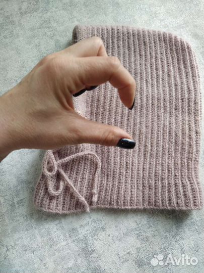 Капор капюшон из пуха норки