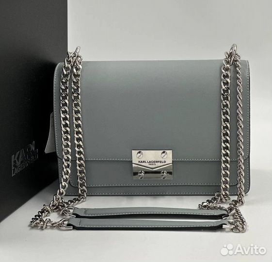 Женская сумка Karl Lagerfeld натуральная кожа