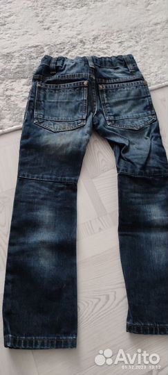 Джинсы для мальчика 128