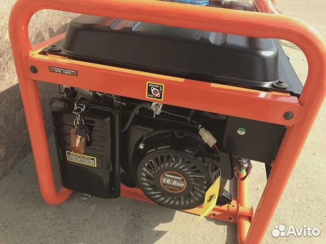 Генератор бензиновый 7-8 кВт с автозапуском