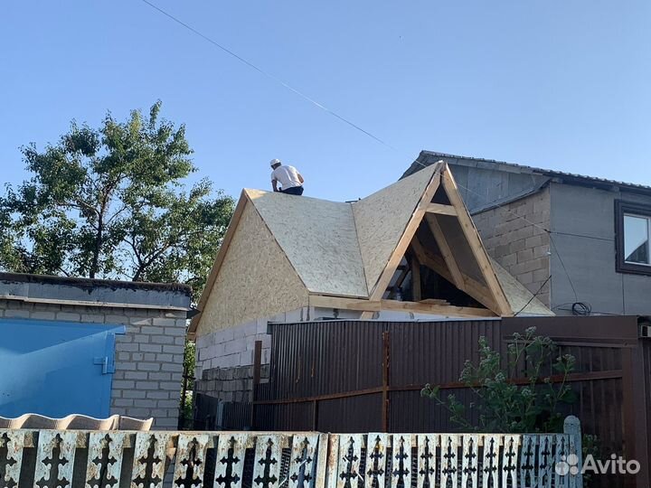 Ремонт крыши частного дома