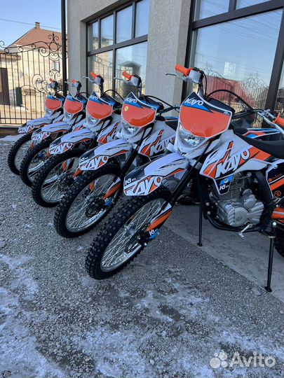 Мотоцикл кроссовый kayo K1