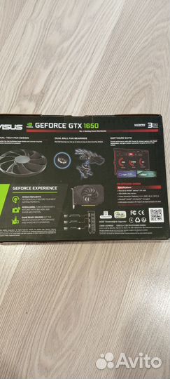 Видеокарта Asus PH-GTX1650-O4GD6