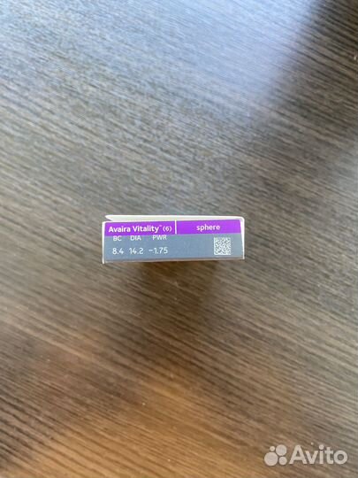 Линзы Avaira Vitality и Acuvue Oasys