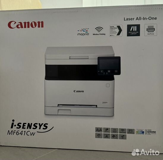 Принтер лазерный мфу Canon MF641Cw i-sensys