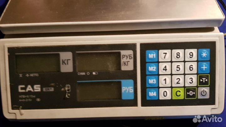 Весы с подключением CAS ER и CAS AD