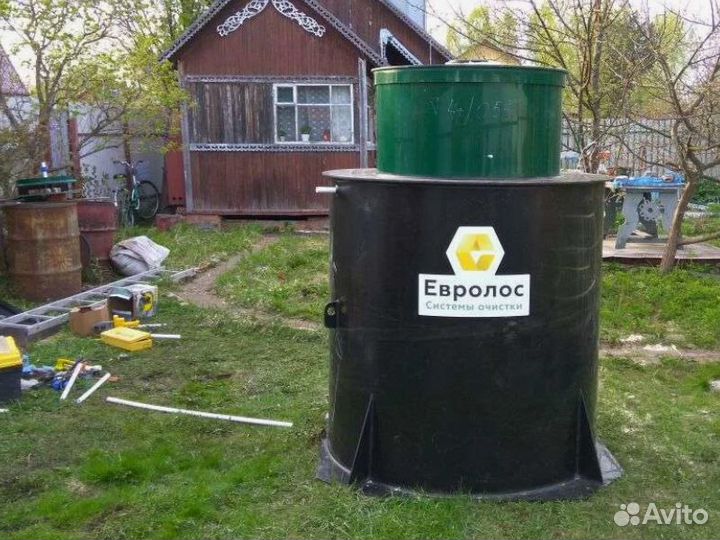 Монтаж септиков, лос и автономных канализаций под