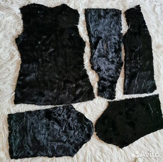 Мех натуральный и искусственный для рукоделия