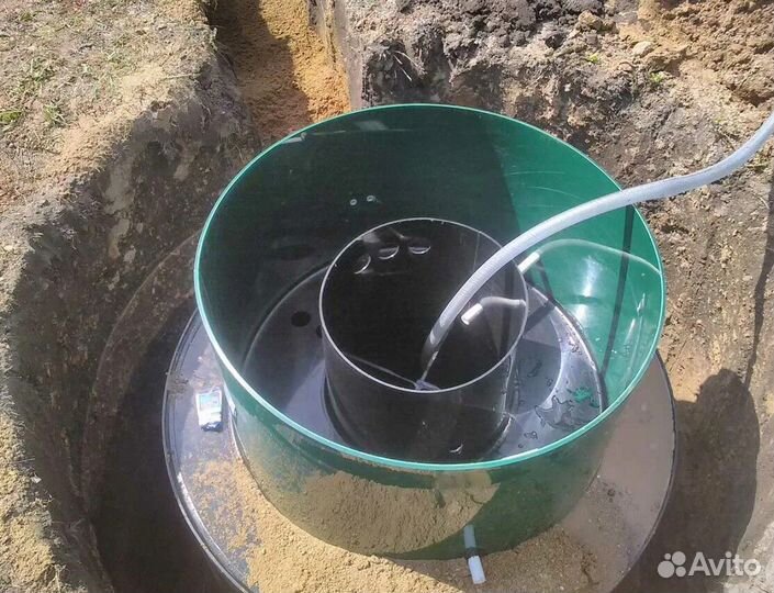 Монтаж септика, сбо. Прокладка канализации