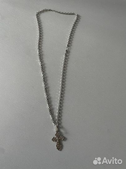 Цепочка мужская серебро 925
