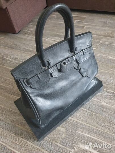 Hermes Birkin мраморная фигура сумки