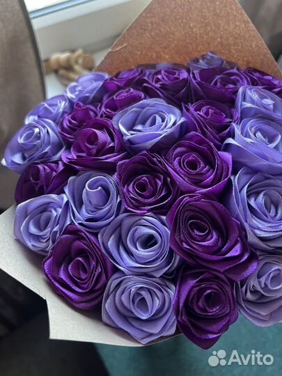 Букетики из роз