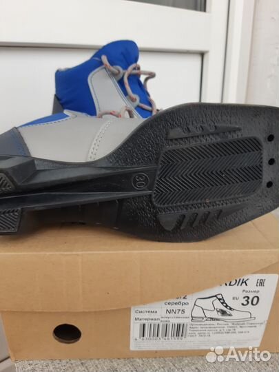 Лыжные ботинки детские Nordic новые