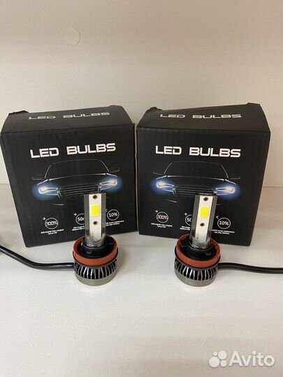 Комплект LED ламп H8 H11 H16 H4 Hb3 Hb4