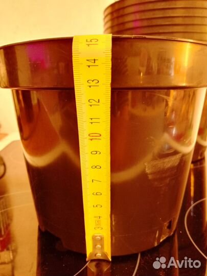 Горшки технические, большие и маленькие