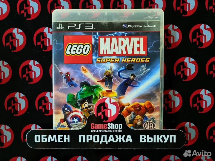 Lego Marvel: Super Heroes PS3 Б/У Диск