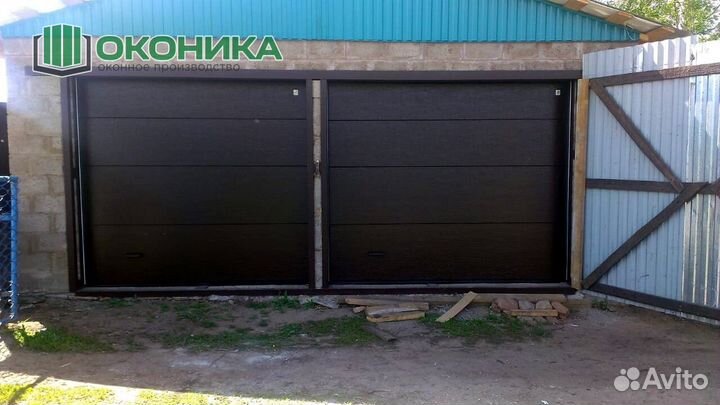 Секционные ворота