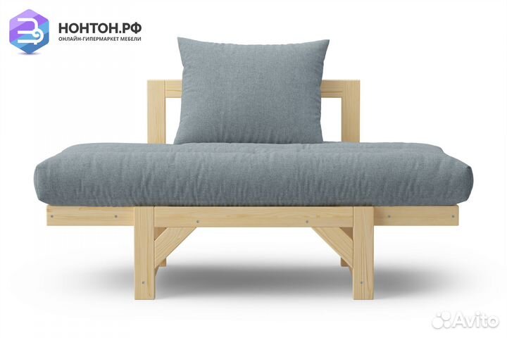 Кресло Амбер темно-серое