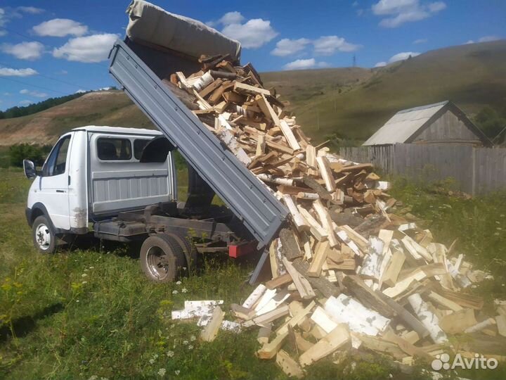 Дрова дуб, берёза