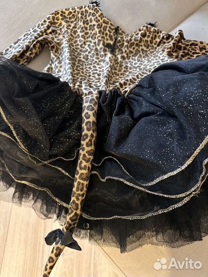 Новогодний костюм для девочки кошка