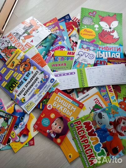 Детские книги пакетом для дошкольников
