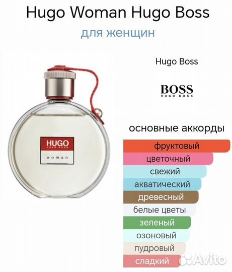 Духи тестер Hugo Boss Woman Eau de Parfum (65)